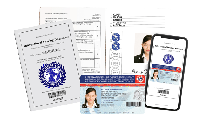 Images of License Final international driving permit