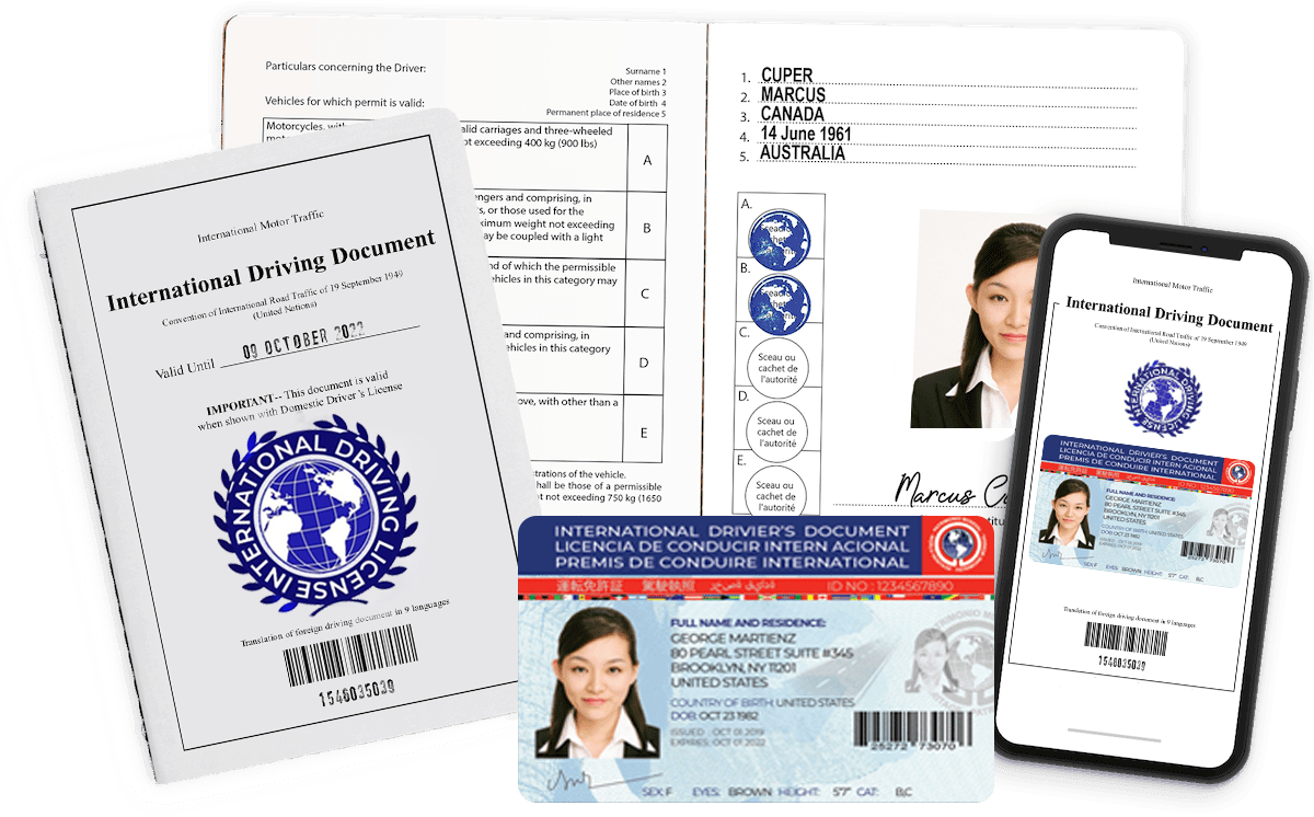 Images of License Final international driving permit